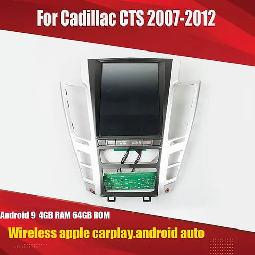 Aucar Tesla Style Android 9 Multimedia Navigation for Cadillac CTS 2007-2012